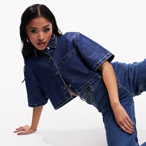 ASOS Blue Jean Jacket - Picture 5 of 5